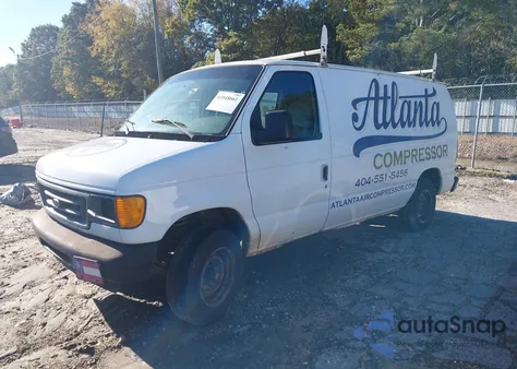 2007 Ford E-150 Commercial/Recreational из США, поврежденный, VIN 1FTNE14W67DB31416